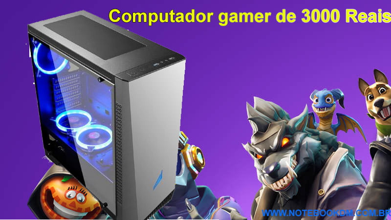 Computador gamer de 3000 Reais á vista 2 Computador gamer de 3000 Reais á vista PC Gamer com boa configuração vai rodar a maioria dos jogos nos gráficos máximos, não é mesmo Nvídia Geforce