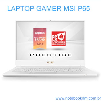 Laptop Gamer MSI P65 é bom para Jogos 1 Laptop Gamer MSI P65 é bom para Jogos