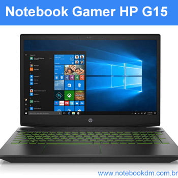Notebook Gamer HP G15 á venda no Brasil 1 Notebook Gamer HP G15 á venda no Brasil