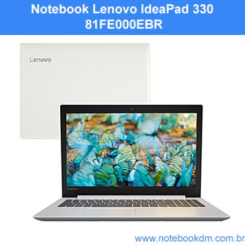 Notebook Lenovo IdeaPad 330 81FE000EBR 2 Notebook Lenovo IdeaPad 330 81FE000EBR
