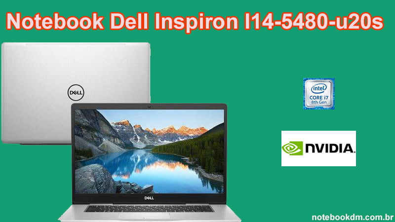 Notebook Dell Inspiron I14-5480-u20s / i7-8565U / Nvídia Geforce MX 150 1 Notebook Dell Inspiron I14-5480-u20s