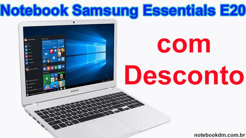 Notebook Samsung Essentials E20 1 Notebook Samsung Essentials E20