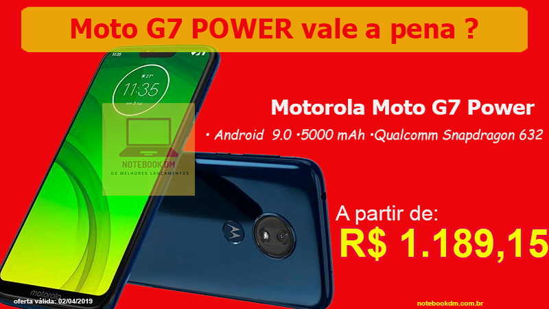 Moto G7 power vale a pena ? 1 Moto G7 power vale a pena ?