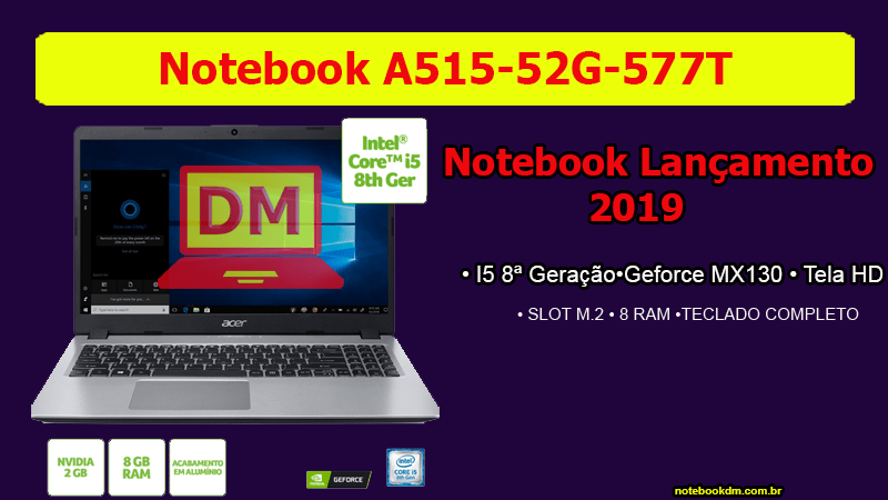 Notebook Acer A515-51G-58VH Intel Core I5 8GB (GeForce 940MX com 2GB) 1TB Tela LED 15.6" Windows 10 1 notebook acer a515 51g 58vh intel core i5 8gb geforce 940mx com 2gb 1tb tela led 15 6 windows 10 Notebook Acer A515-51G-58VH Intel Core I5 8GB (GeForce 940MX com 2GB) 1TB Tela LED 15.6" Windows 10