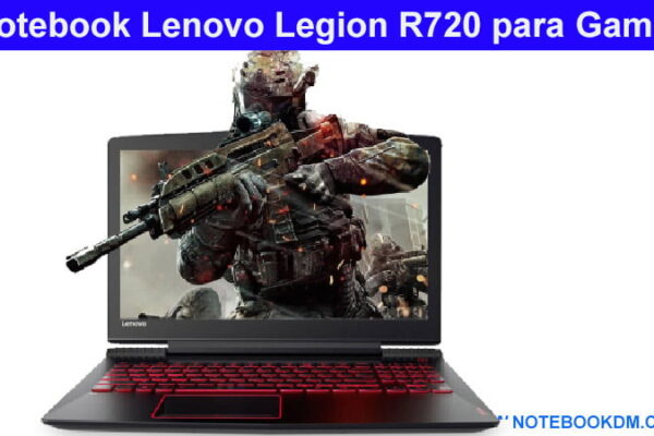Notebook Lenovo Legion Y720 para Games e Trabalhos Gráficos