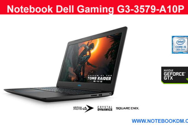 Notebook Dell Gaming G3-3579-A10P é um excelente modelo