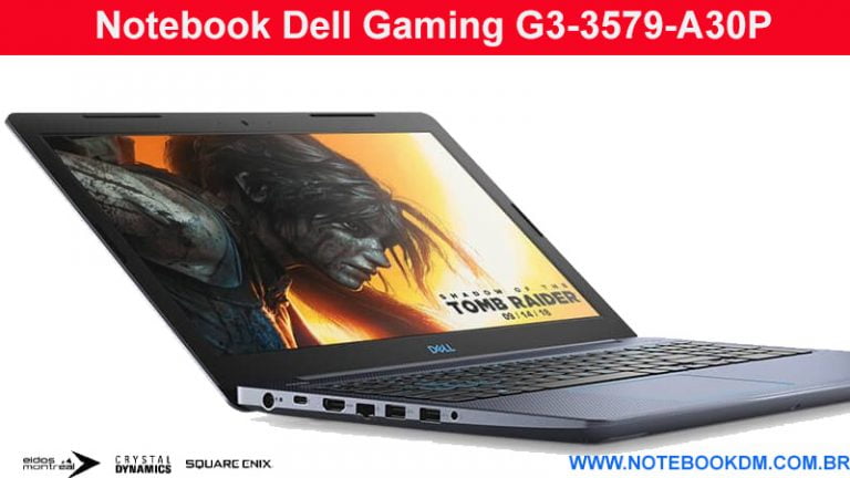 Notebook Dell Gaming G3-3579-A30P é uma máquina para rodar Jogos