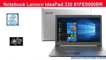 Notebook Lenovo IdeaPad 330 81FE0000BR é bom ?