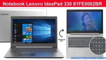 Notebook Lenovo IdeaPad 330 81FE0002BR é bom ?