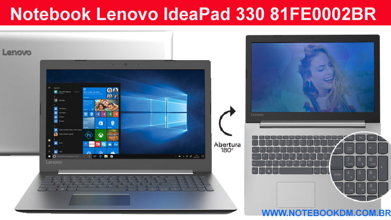 Notebook Lenovo IdeaPad 330 81FE0002BR é bom ?