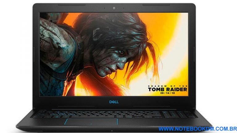 Notebook Dell G3-3579-A10P na Black Friday 2018 com desconto se pagar á vista modelo ótimo para rodar Games Notebook Dell G3-3579-A10P está com bom preço