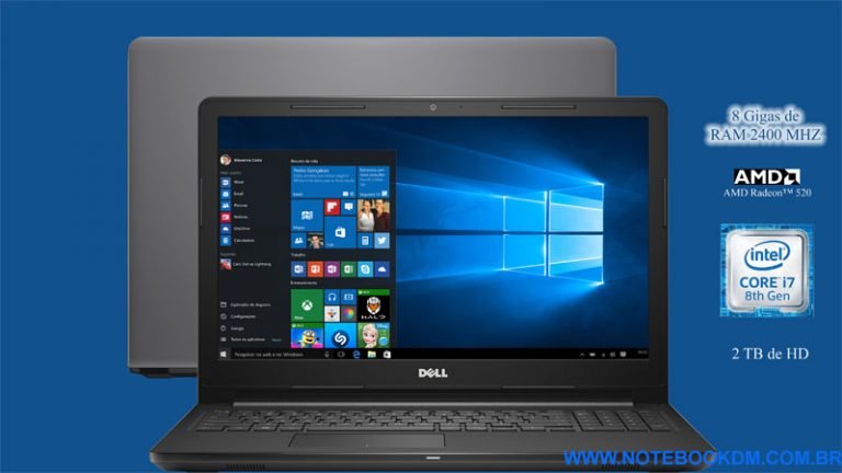 Notebook Dell i15-3576-A70 em Promoção na Black Friday 2018 ! Aproveite para comprar um Notebook desconto ótima configuração bateria pode durar até 9 Horas