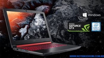 Notebook Gamer Acer Aspire Nitro AN515-51-77FH chega ao Brasil com I7 8 Gigas de RAM GTX 1050 A Acer acaba de Lançar Notebook Gamer para rodar seus Jogos
