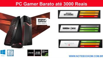 PC Gamer Barato até 3000 Reais para Rodar Games Atuais ? Hoje vai conhecer um Modelo de computador Gamer para rodar praticamente todos os Jogos do Momento