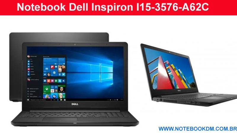 Dell Inspiron i15-3576-A62C i5 - 8GB + placa de vídeo dedicada AMD Radeon 520 Notebook Dell perfeito para trabalhar para levar a faculdade rodar Games