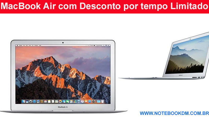 MacBook Air com Desconto por tempo Limitado  MacBook Air MQD32BZ/A está com Preço de Black Friday aproveite para trabalhar e para estudos ótima mobilidade