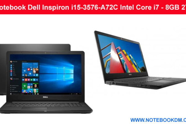 Notebook Dell Inspiron i15-3576-A72C Intel Core i7 - 8GB 2TB + Placa de vídeo de 2 Gigas para trabalhar com aplicativos gráficos rodar Games da atualidade