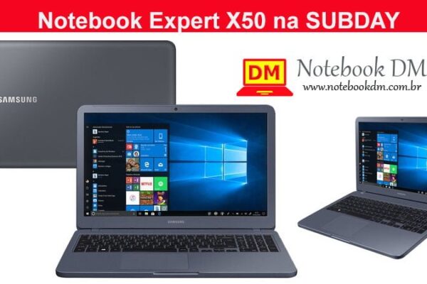 imagem ilustrativa do post Notebook Expert X50 8ª Intel Core i7 8GB na SUBDAY