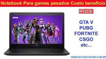  Que tal conhecer um Notebook para jogos que tem excelente preço Promoções Notebook Para games pesados em 2018 deve ter uma placa de vídeo dedicada GTX 1050