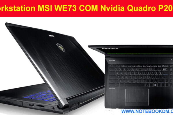 Workstation MSI WE73: i7-8750H Nvidia Quadro P2000 SSD 500Gb RAM 16Gb notebook profissional para trabalhar com Projetos Complexos tela de 17 Polegadas