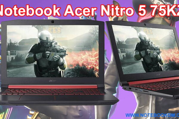 Notebook Acer Nitro 5 75KZ O Notebook Gamer Acer Nitro 5 AN515-51-75KZ é um modelo gamer capaz de rodar muitos jogos em gráficos bem altos sem Problemas.