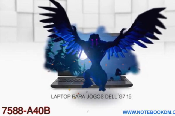 Notebook Dell Gaming G7 7588-A40B perfeito para jogos trabalhar tarefas I7 da oitava geração além de ter 16 Gigas de RAM GTX 1060 de 6 Gigas