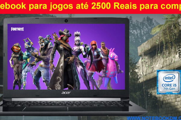 Notebook para jogos até 2500 Reais para comprar Hoje vamos apresentar um bom Notebook intermediário rodar jogos atuais com uma qualidade razoável...
