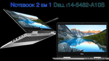 Notebook 2 em 1 Dell i14-5482-A10S
