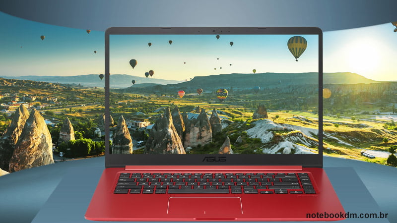 Notebook Vivobook X510UA-BR666T Vermelho