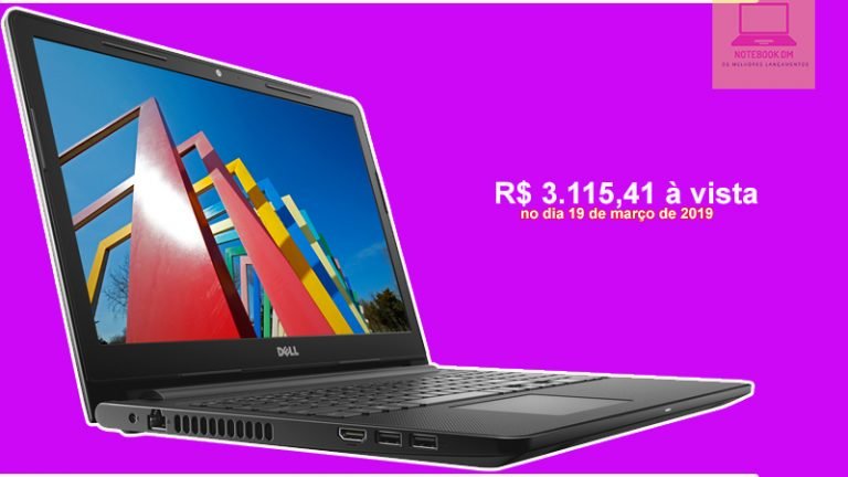 Comprar Notebook Dell Inspiron i15-3576-A70 com desconto