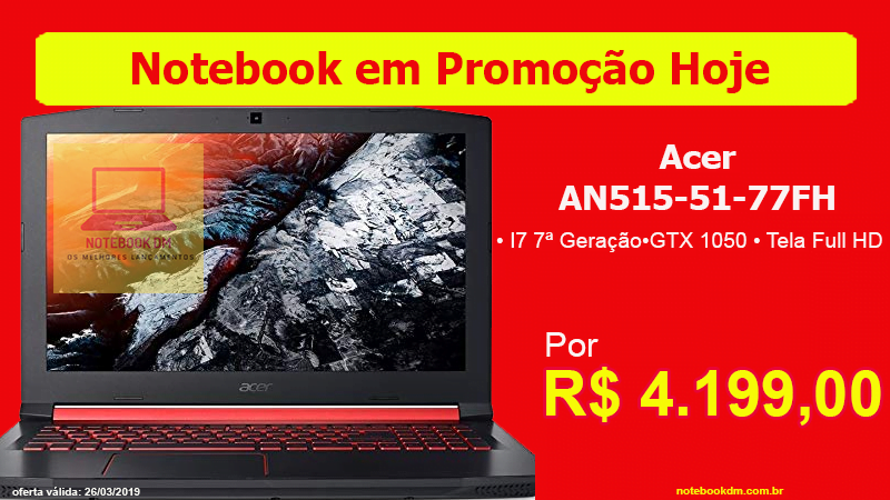 Nitro 5 em Promoção