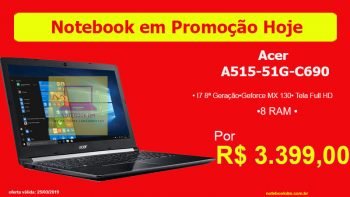 Notebook Acer C690 com Desconto