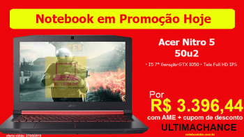 Notebook Nitro 5 50u2 com desconto