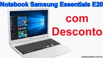 Notebook Samsung Essentials E20