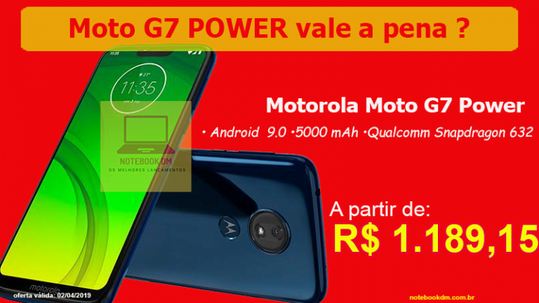 Moto G7 power vale a pena ?