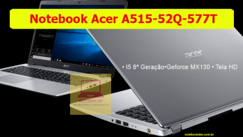 Notebook Acer A515-52Q-577T