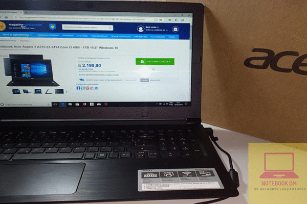 Notebook Acer é bom para estudante em 2019