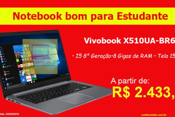 Notebook bom Asus Vivobook X510UA-BR667T
