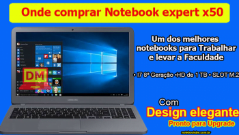 Se precisa de um notebook para trabalhar, levar a faculdade e até rodar alguns jogos