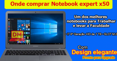 Se precisa de um notebook para trabalhar, levar a faculdade e até rodar alguns jogos