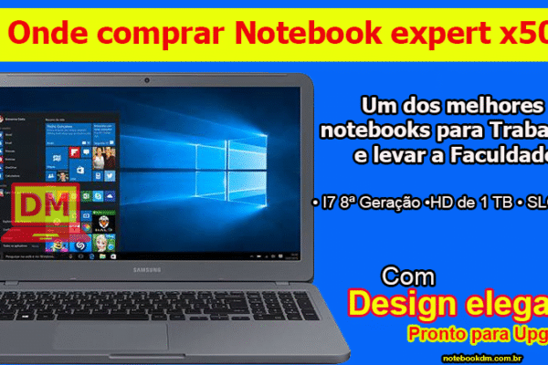 Se precisa de um notebook para trabalhar, levar a faculdade e até rodar alguns jogos