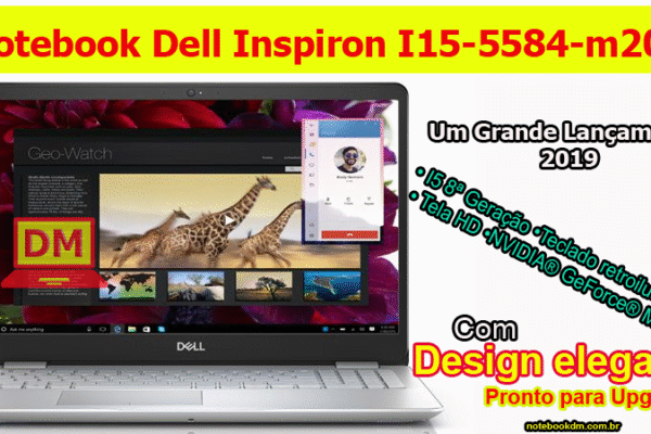 Notebook Dell Inspiron I15-5584-m20s é bom para trabalhar