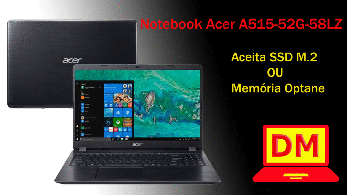 Acer A515-52G-58LZ: Um modelo é um intermediário para trabalhar, estudar e rodar jogos atuais