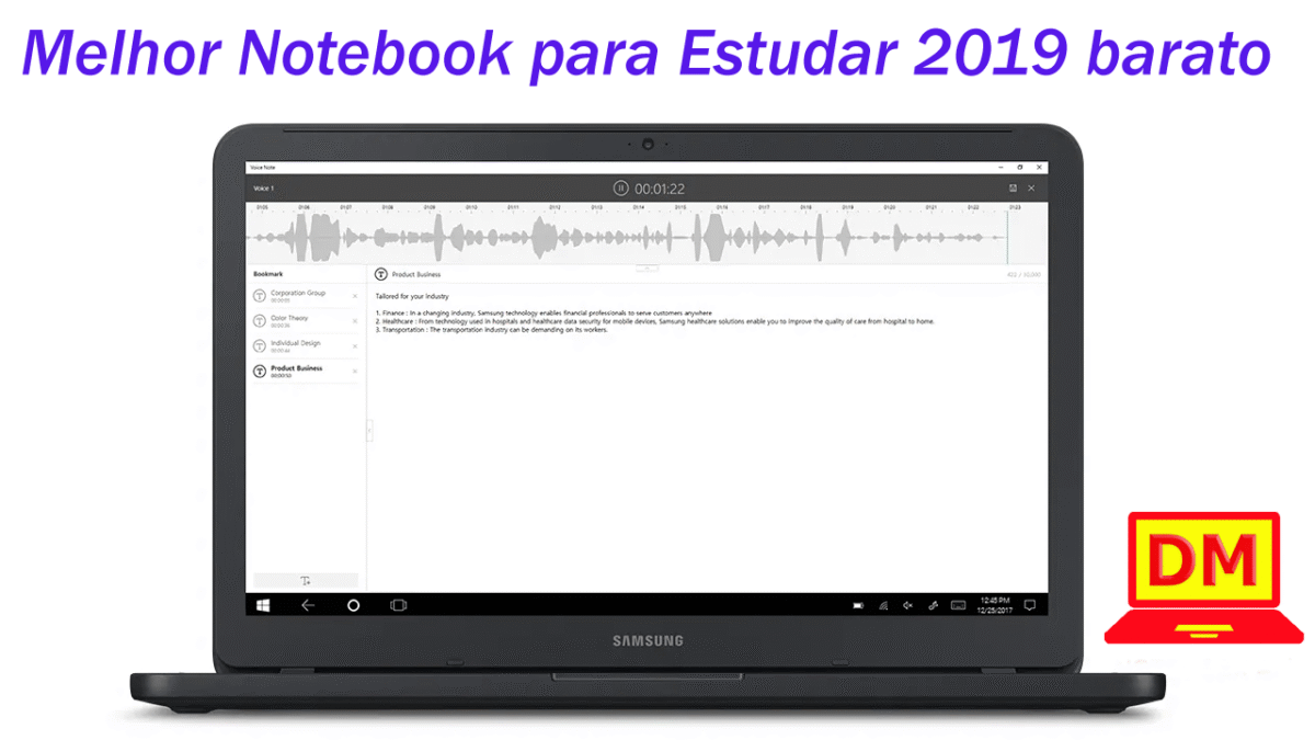 Melhor Notebook para Estudar em 2019 e que seja barato ?