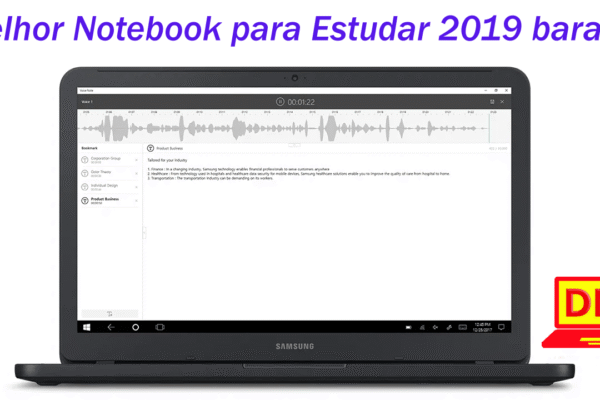 Melhor Notebook para Estudar em 2019 e que seja barato ?