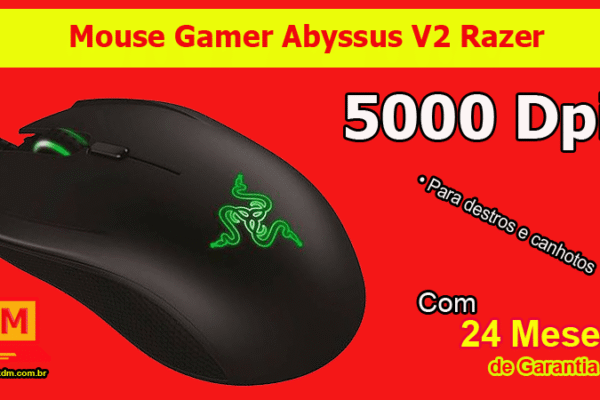 Mouse Razer Abyssus V2 5000 Dpi