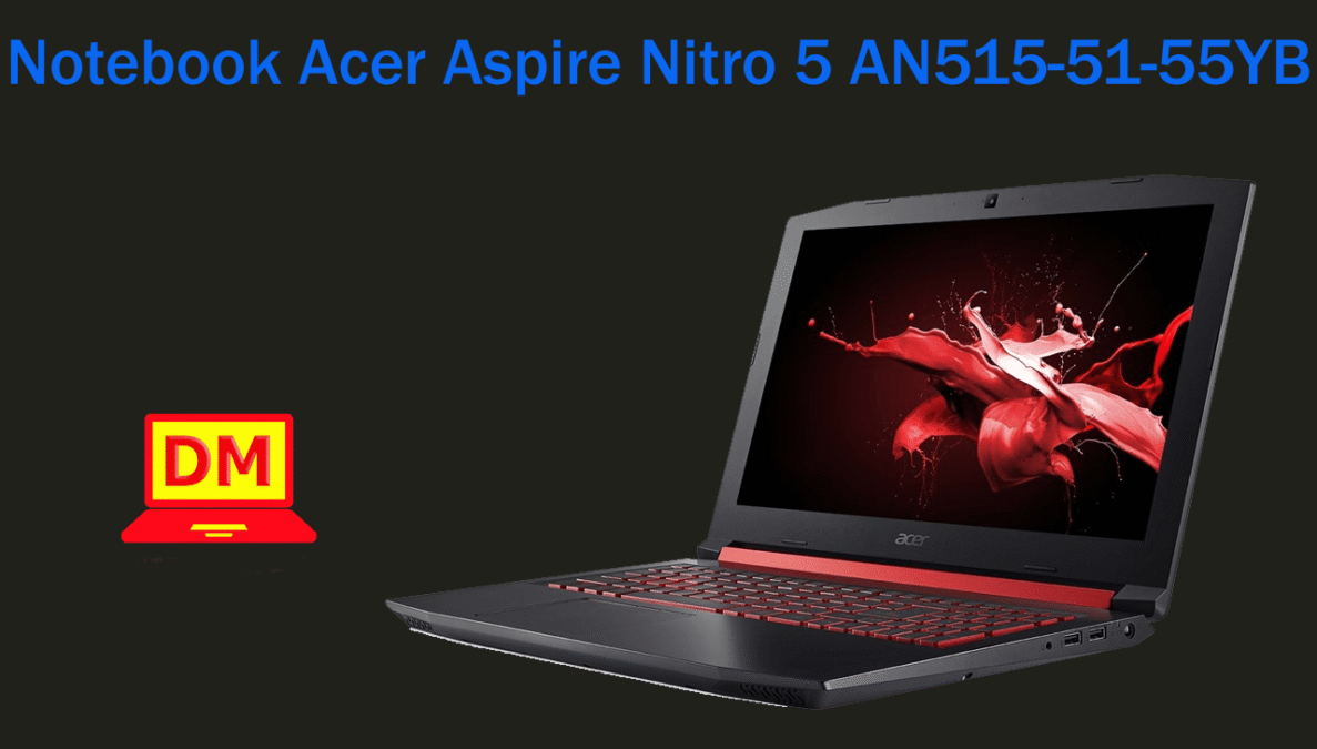 Notebook Acer Aspire Nitro 5 AN515-51-55YB com LINUX