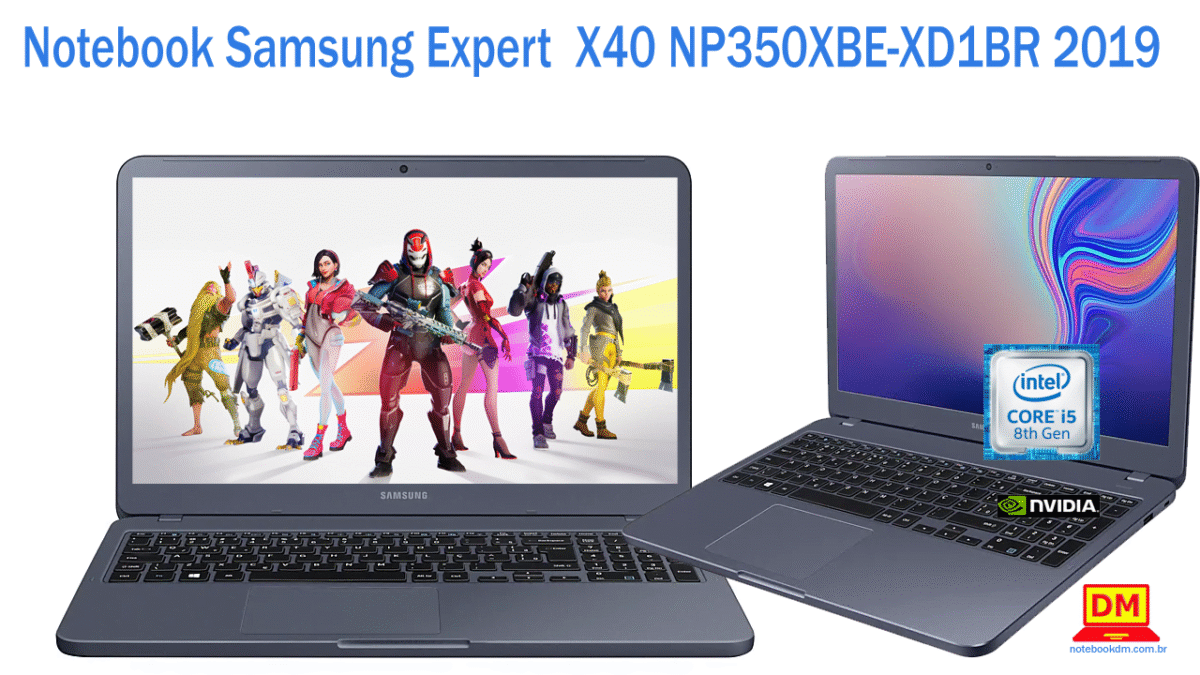 Notebook Samsung Expert X40 NP350XBE-XD1BR 2019