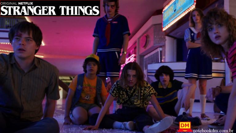 A Série stranger things 3º temporada estréia dia 4 de julho de 2019
