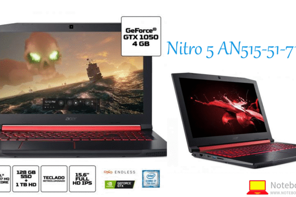 Acer Nitro 5 AN515-51-71A7 é bom ? I7 HQ SSD de 128 Gigas + GTX 1050 GDDR5